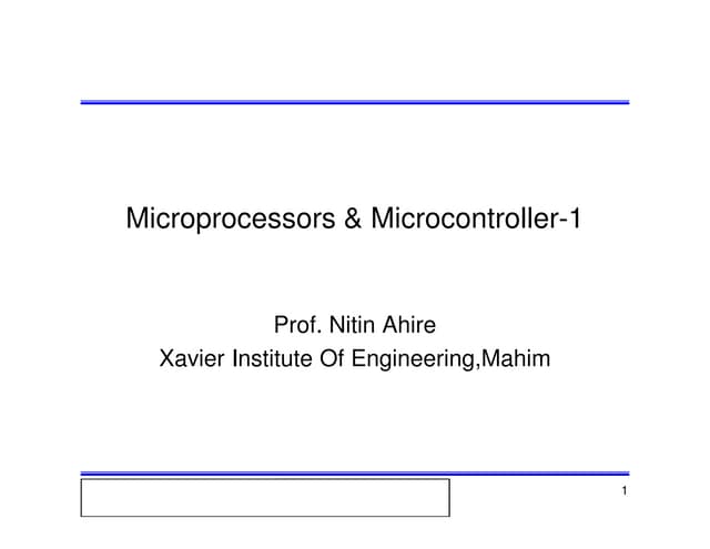8051 micro controllers Instruction set 