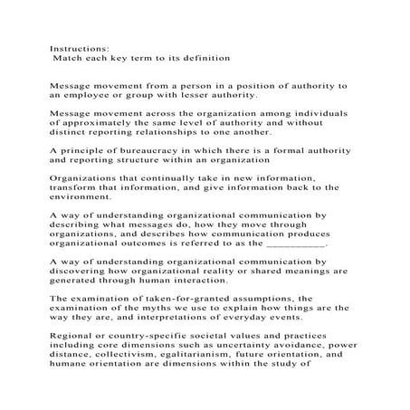 Instructions Match each key term to its definitionMessage m.docx