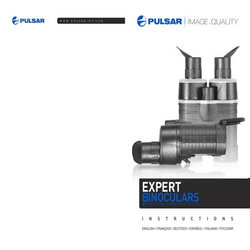 Instruction Manual PULSAR Sentinel GS 2.5x60 Rifle Scope | Optics Trade ...