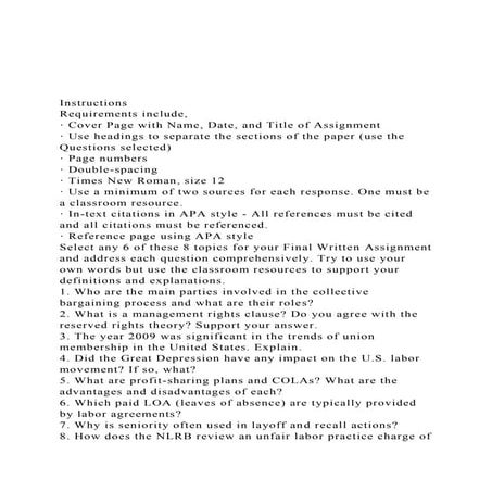 InstructionsRequirements include,· Cover Page with Name,.docx