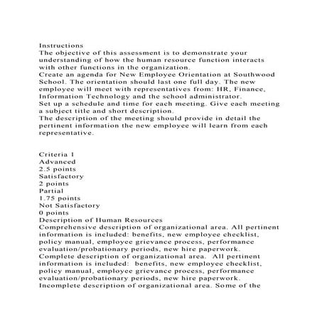 InstructionsThe objective of this assessment is to demonstrate y.docx