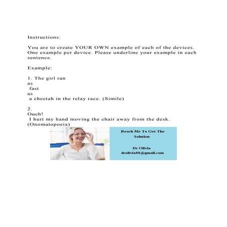 InstructionsYou are to create YOUR OWN example of each of t.docx