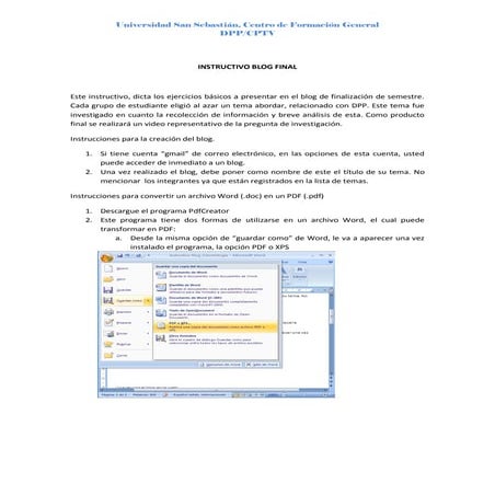 Instructivo blog video dpp cptv