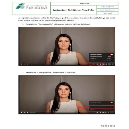 Cómo activar subtítulos de traducción simultánea en Youtube