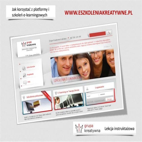 Instrukcja obsługi platformy e-learninowej