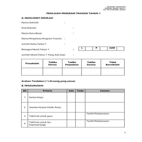 Instrumen pemantauan