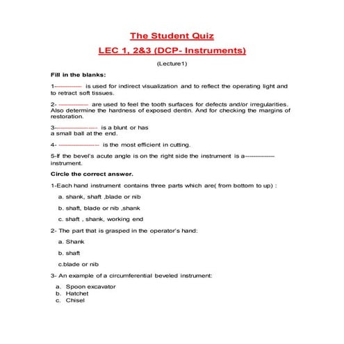 Thread form for printout | PDF