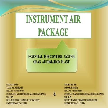 Instrument air package