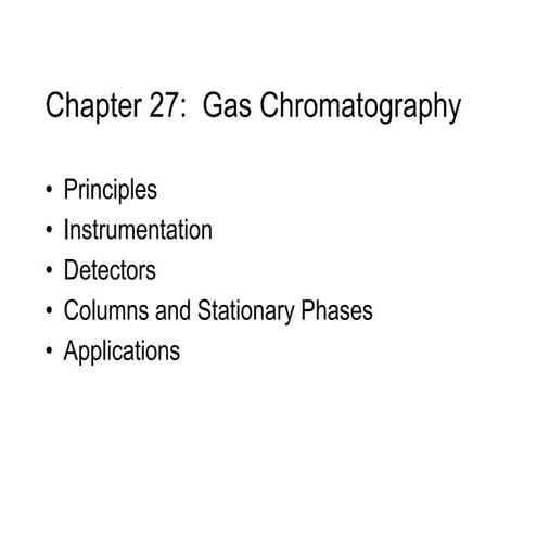 Chemical Instrumental Lecture for college