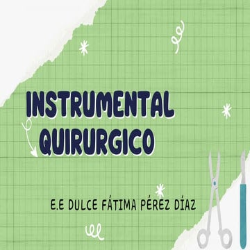 Clasificacion del instrumental | PDF