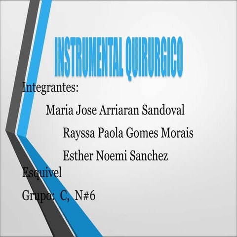 INSTRUMENTAL  QUIRURGICO.ppt