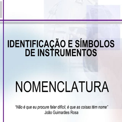 Instrumentação 1 simbologia | PPT
