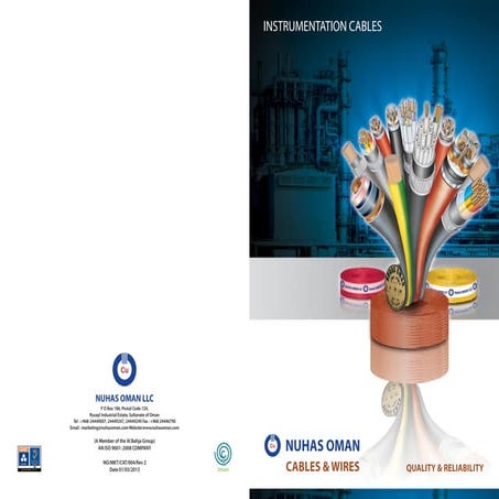 Instrumentation Cables - Nuhas Oman Catalogue