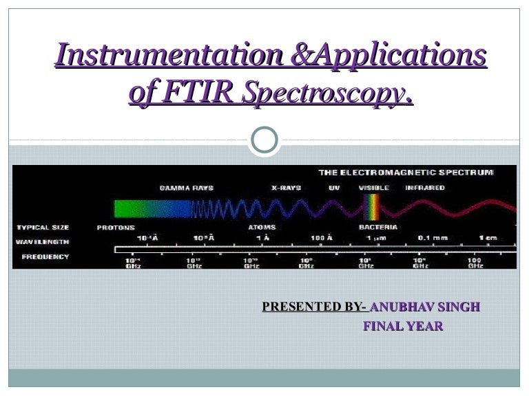 FTIR spectroscopy Instrumentation and Application, By Anubhav singh…