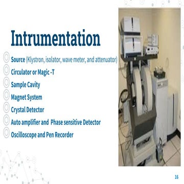 INSTRUMENTATION OF ELECTRON SPIN RESONANCE (ESR) SPECTROSCOPY-M.ScSEM-3.pdf