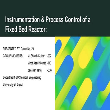 Instrumentation & Process Control of a FBR.pptx