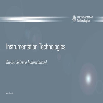 Instrumentation Technologies Inc - Providing High Performance Electronics for...