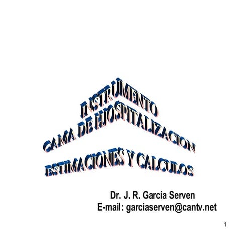 Instrumento Cama. Calculos Y Estimaciones