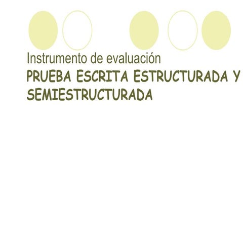 Instrumento De EvaluacióN