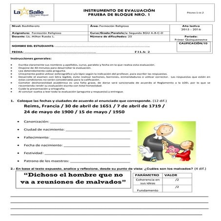 Instrumento de evaluacion bloques segundo bgu fila 2 oficial