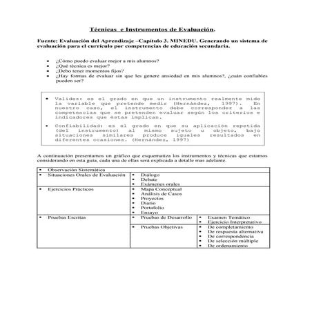 Instrumentos de evaluacion