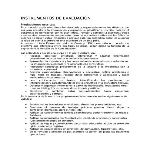 Instrumentos de evaluacion