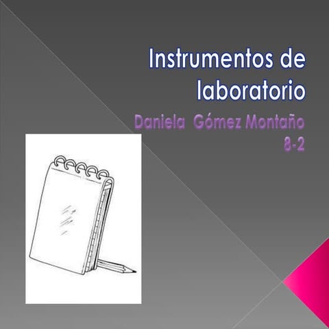 Instrumentosdelaboratorio