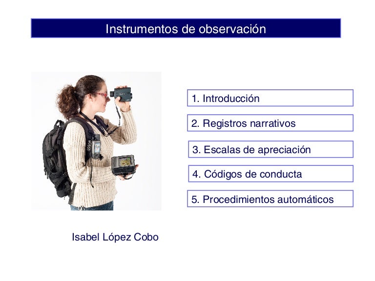 Instrumentos De Observacion Cientificos