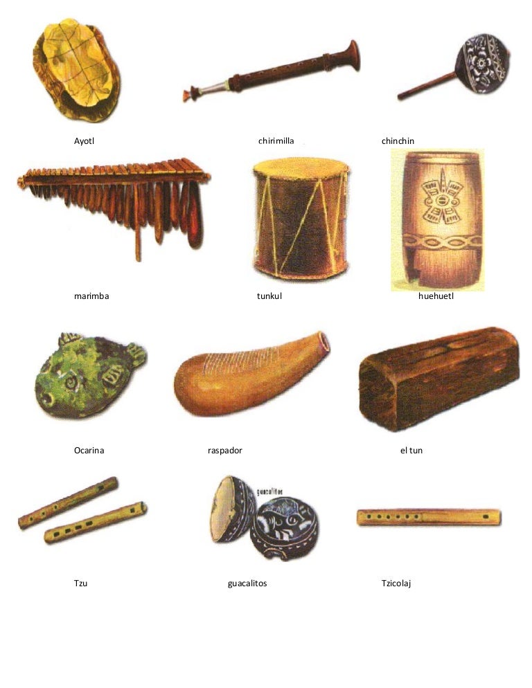 Instrumentos mayas