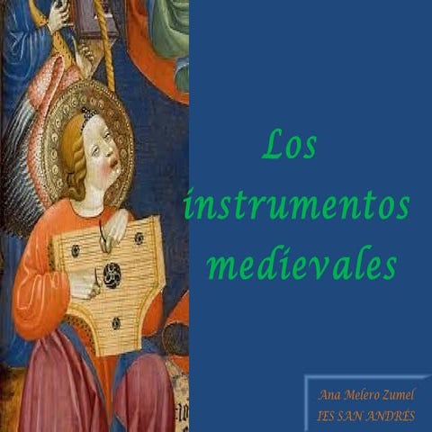 Instrumentos musicales de la edad media | PDF