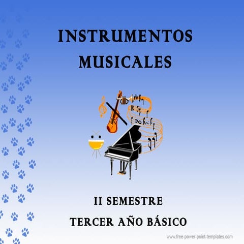 Instrumentos Musicales
