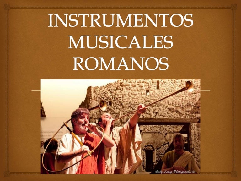 Instrumentos romanos