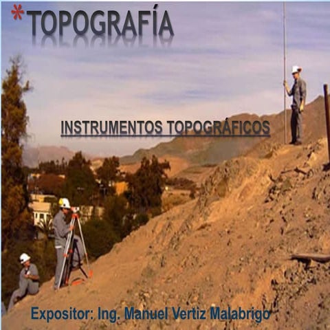 001 INSTRUMENTOS TOPOGRAFICOS en topografia .pptx