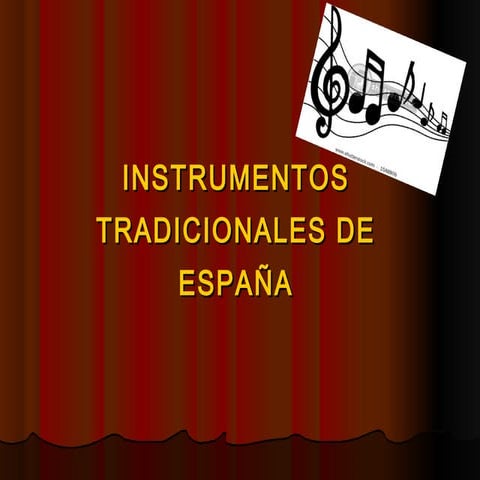 Instrumentos tradicionales de españa3