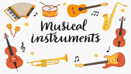 Music Instruments & Shapes | PPTX