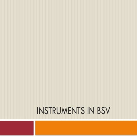 Comprehensive Overview of Instruments for Binocular Sensory Vision ...