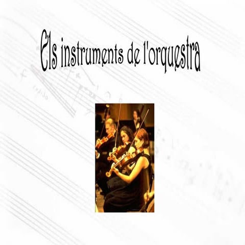 Instruments orquestra