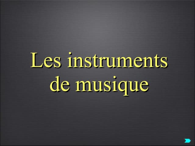 Instruments tous