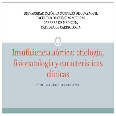 Insuficiencia aórtica