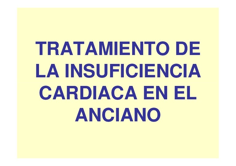 insuficiencia cardíaca congestiva en pacientes geriátricos con diabetes