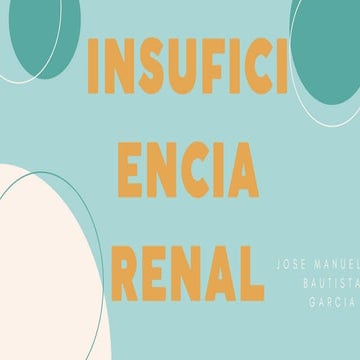 Insuficiencia renal y sus consecuencias alimentación y ejercicio recomendados