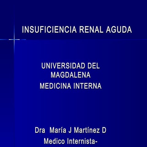 Insuficiencia renal aguda diapositivas