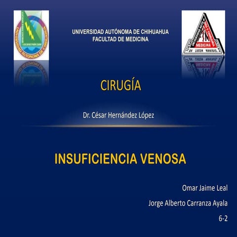 Insuficiencia venosa