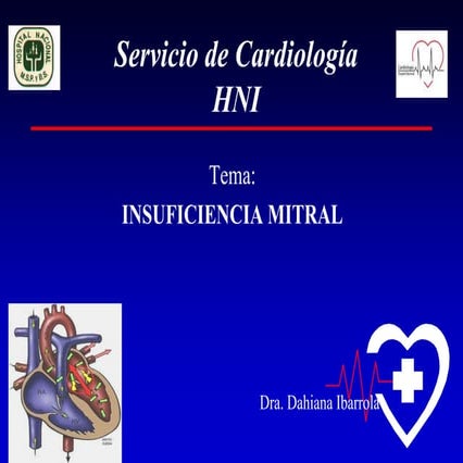 Insuficiencia mitral clase Dahia