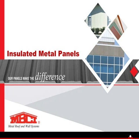 Insulated metal panels edc1