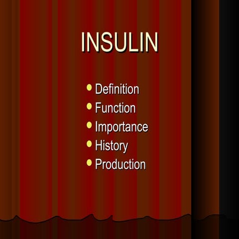 Insulin