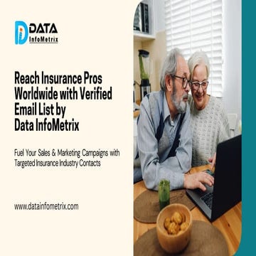 Reach Key Insurance Professionals with 100% Verified Contacts from Data InfoMetrix!