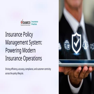 Insurance Policy Management System: Powering Modern Insurance ...