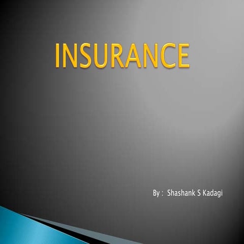 Insurance shashank 5th