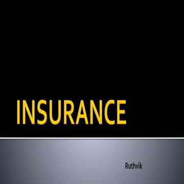 Insurance